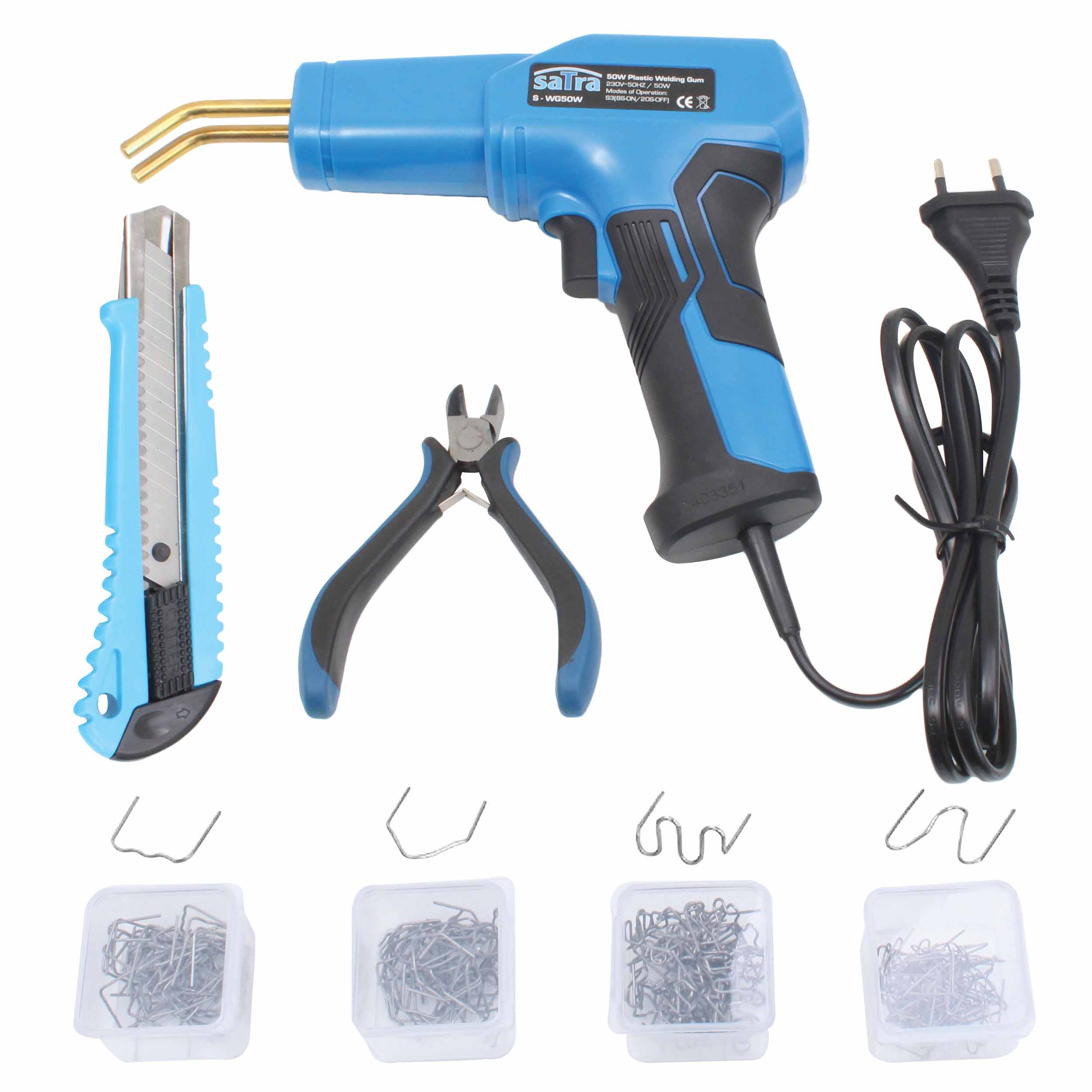 Pištoľ - zváračka na plasty s príslušenstvom 50W Asta