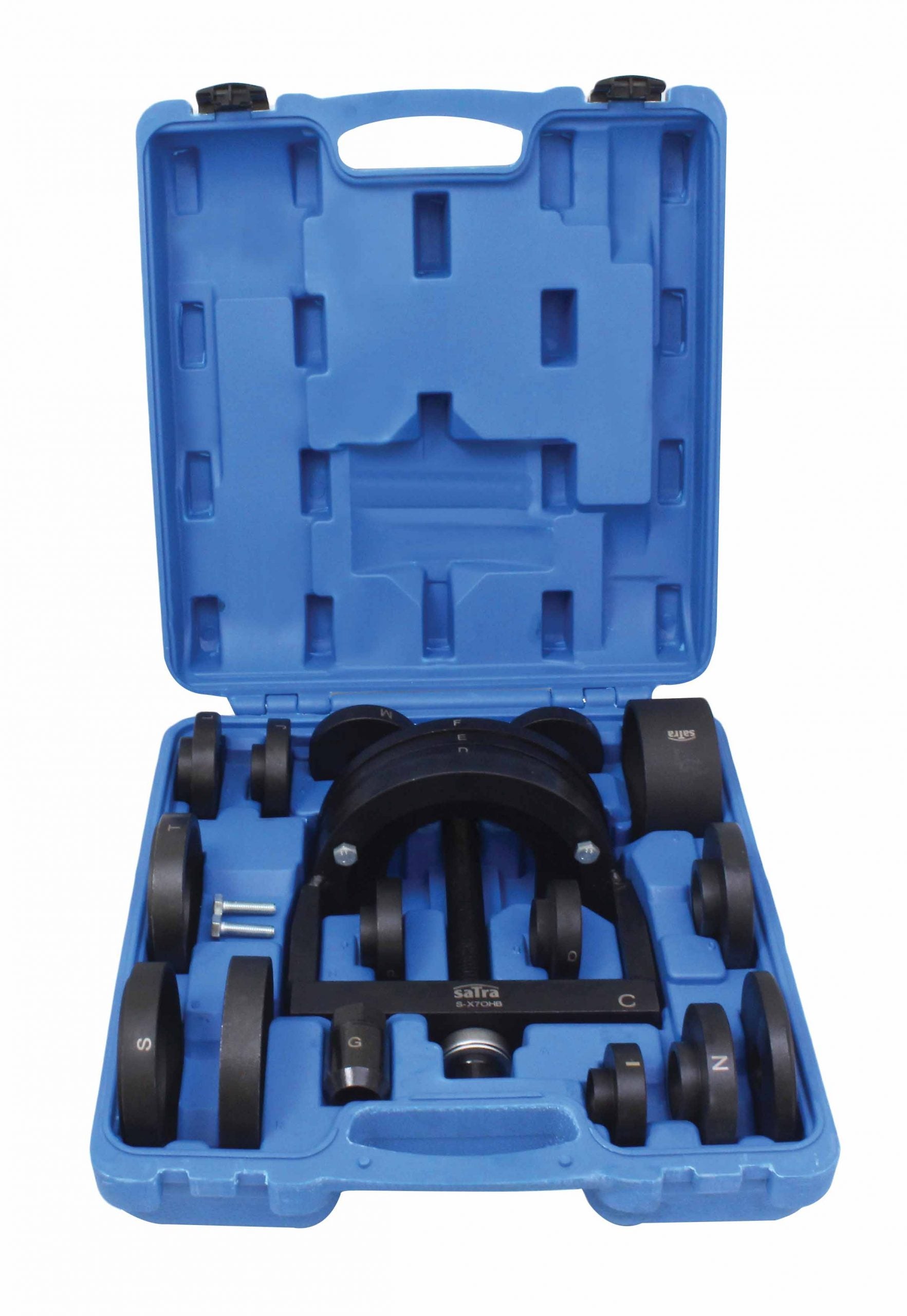 Súprava lisu na ložiská nábojov kolies satra