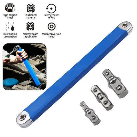 Teleskopické predĺženie - nadstavec na račňový kľúč 390mm Geko