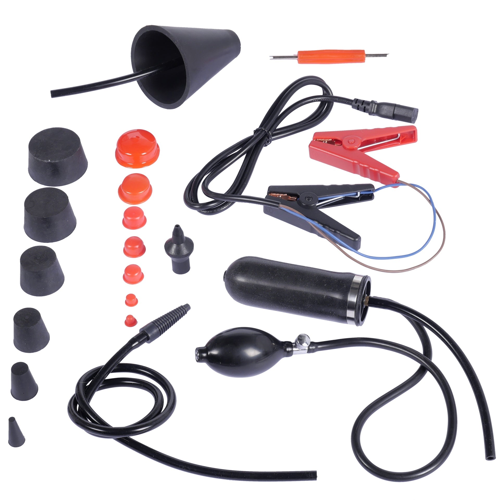 Generátor dymu pre detekciu únikov s príslušenstvom 12V Fluxon