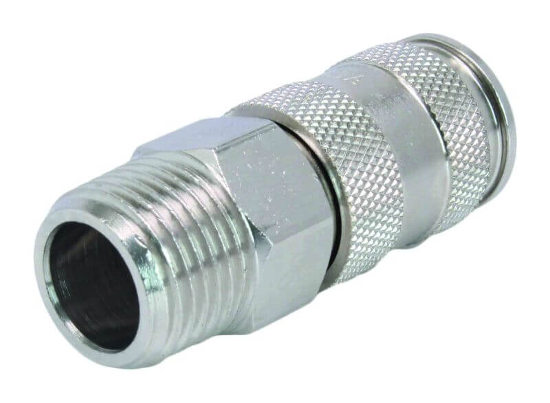 Rýchlospojka s vonkajším závitom 1/4'', samica, model 2