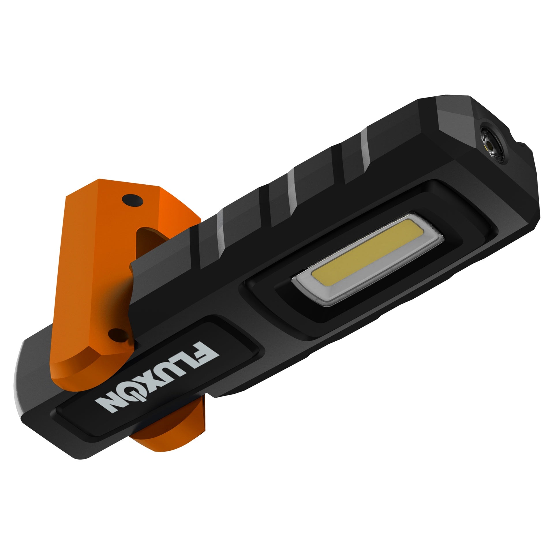 LED dielenská pracovná lampa 500lm, akumulátor 2200mAh, s magnetom a hákom, Fluxon