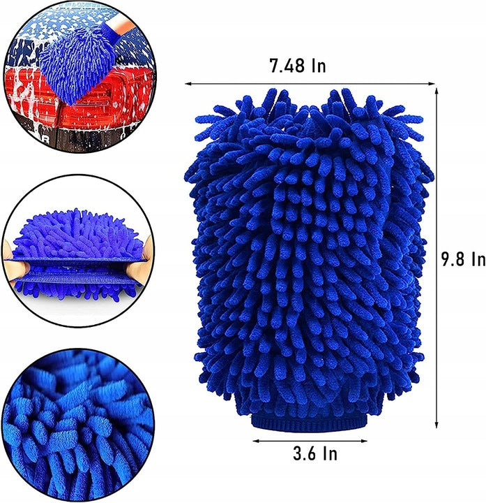 Sada kefiek a utierok na čistenie interiéru a exteriéru – auto detailing 15 kusov