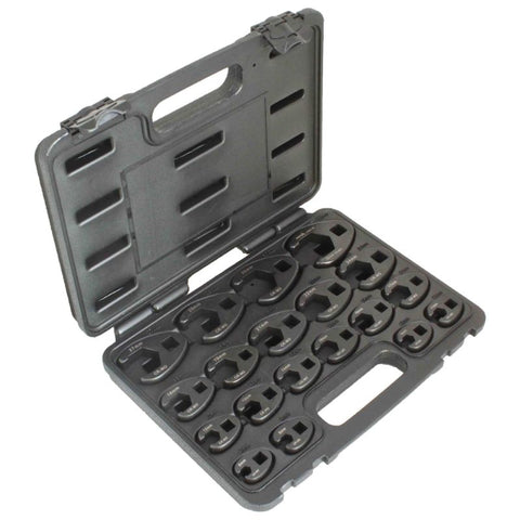 Sada otvorených kľúčov na brzdové a palivové potrubia 8 - 32mm, 19ks