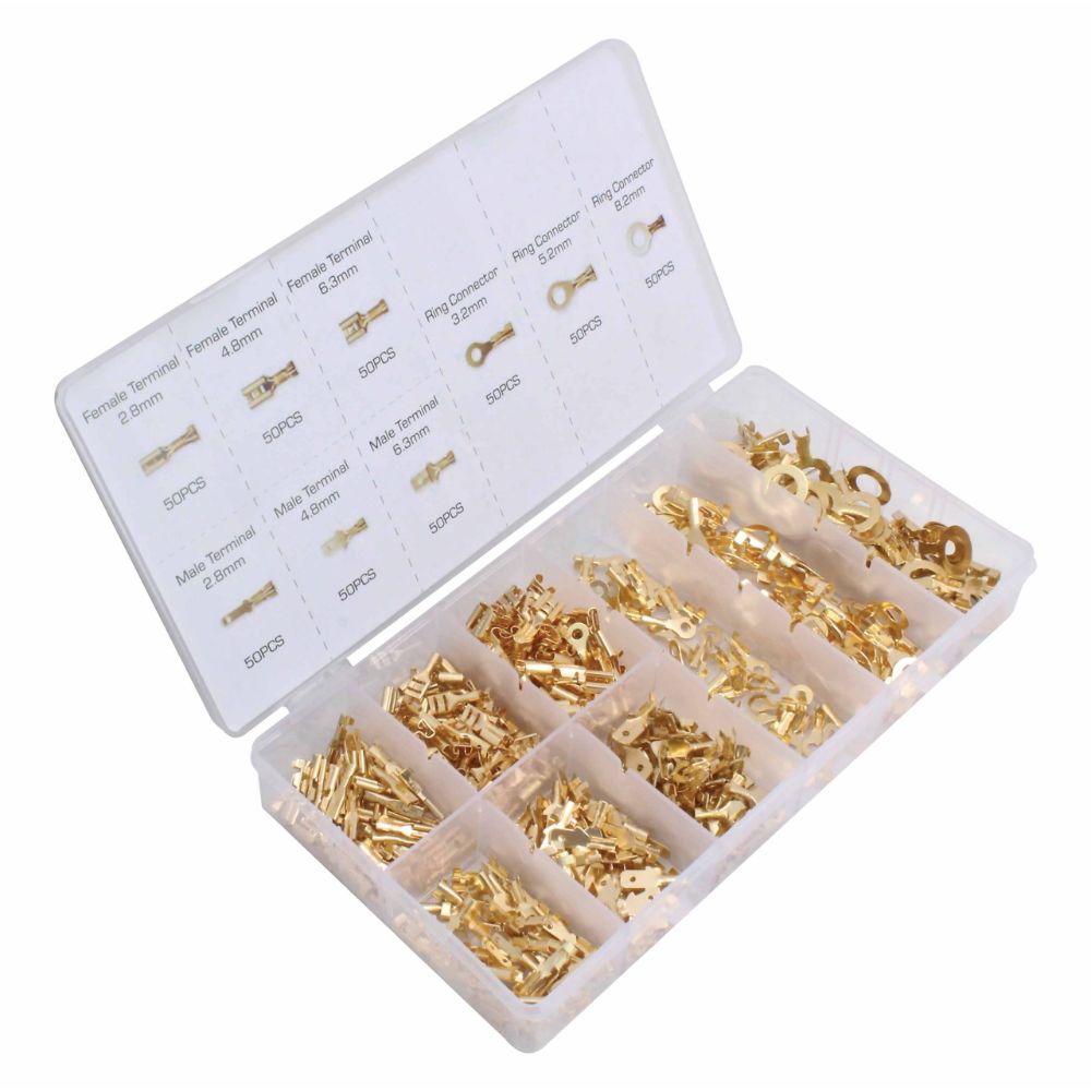 Sada automobilových káblových konektorov 450ks