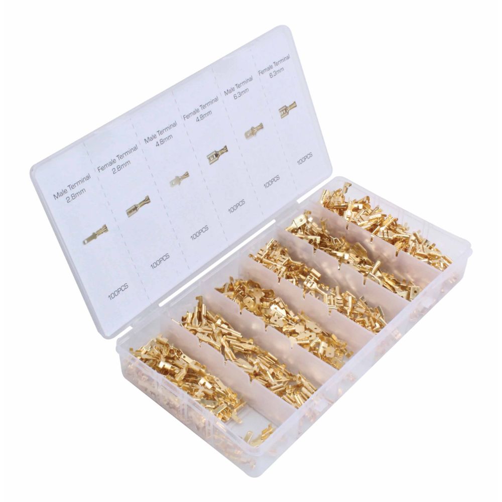 Sada automobilových káblových konektorov 600ks