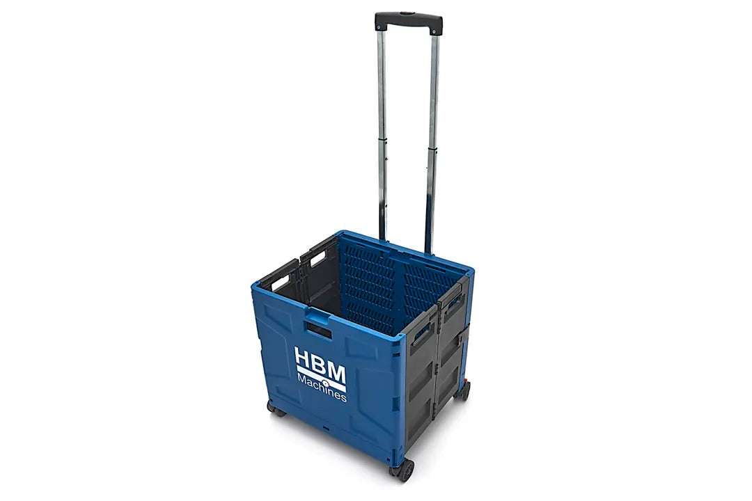 Skladací vozík na prepravu, nosnosť 45 kg hbm machines