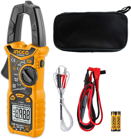 Digitálny kliešťový multimeter 600 Ingco