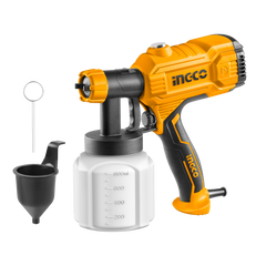 Elektrická striekacia pištoľ s nádržkou 800ml 450W Ingco