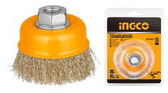 Drôtená kefa pre uhlovú brúsku 75mm Ingco