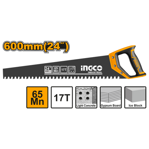 Pílka na pórobetón 600mm Ingco