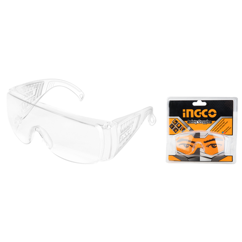 Ochranné pracovné okuliare priehľadné Ingco