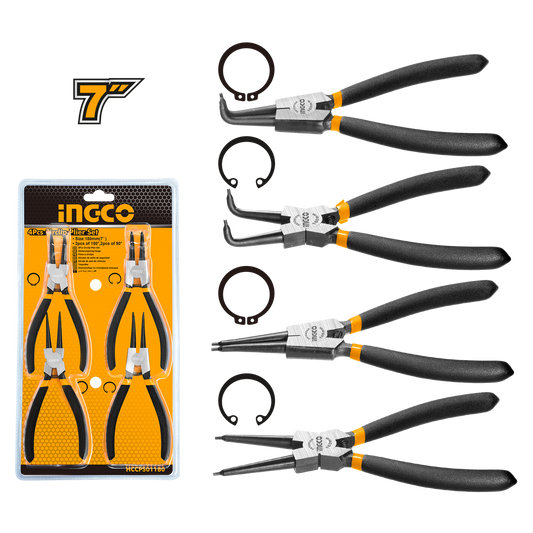 Sada seeger klieští 4 kusy ingco