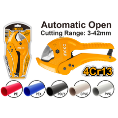 Rezačka PVC rúr - kliešte - nožnice na rezanie 42mm Ingco