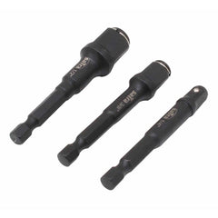 Adaptéry na nástrčné hlavice a bity 1/4'' 3/8'' 1/2'', 3ks