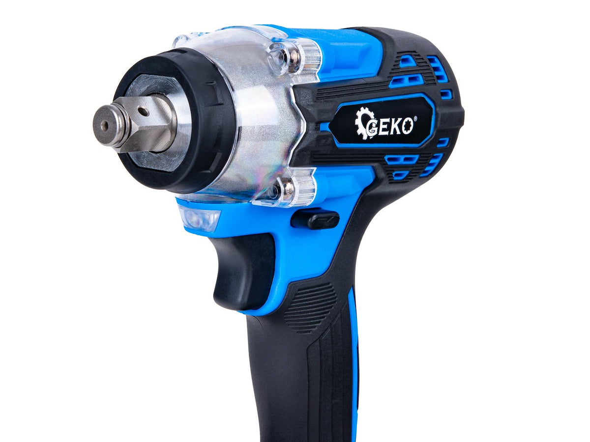 Akumulátorový rázový uťahovák 1/2'', 21V, 3Ah, 350Nm, Geko