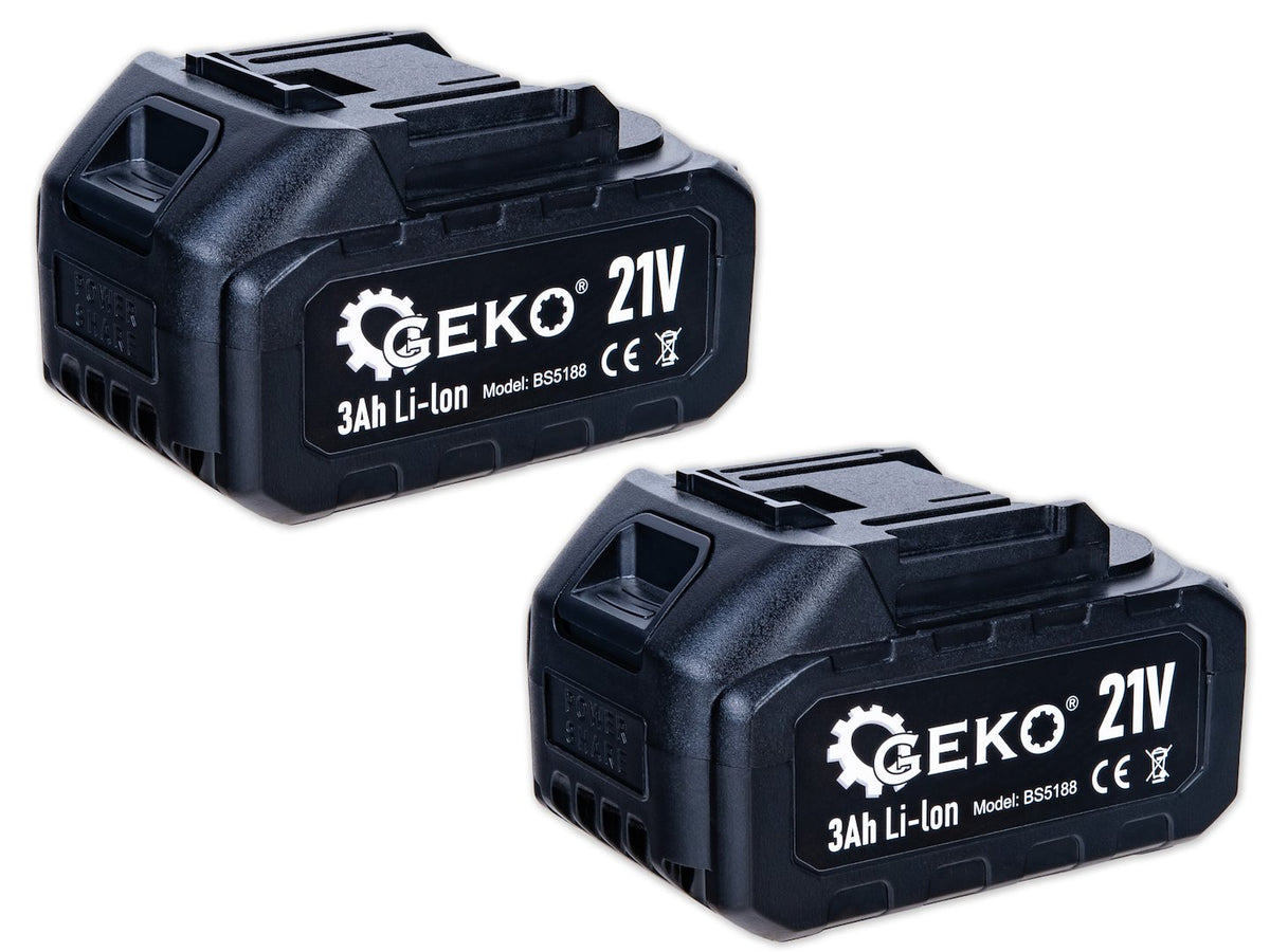Akumulátorový rázový uťahovák 1/2'', 21V, 3Ah, 350Nm, Geko