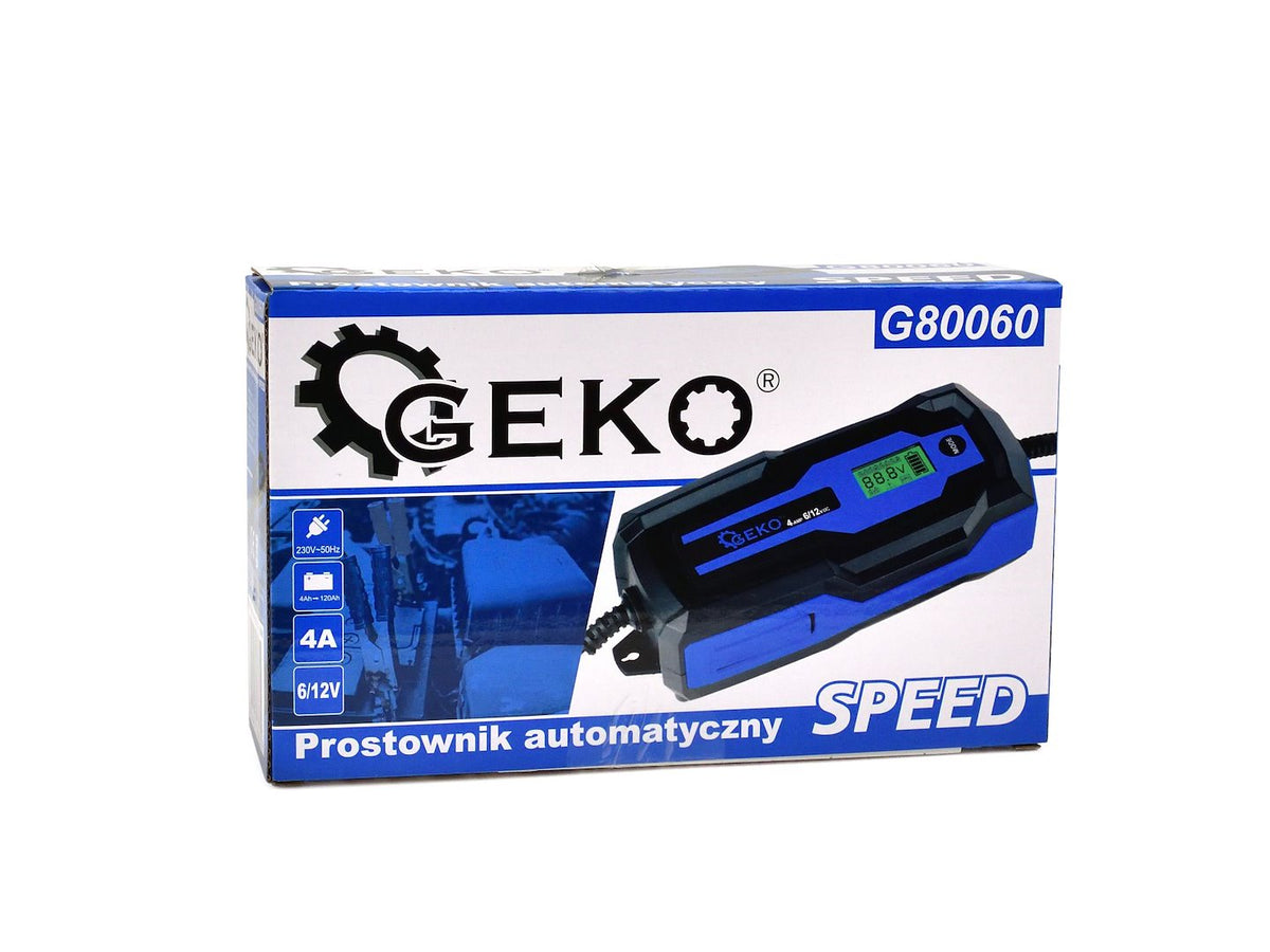 Automatická nabíjačka autobatérií 4/12V, 4A, s LCD displejom, pre autobatérie 4 - 120Ah