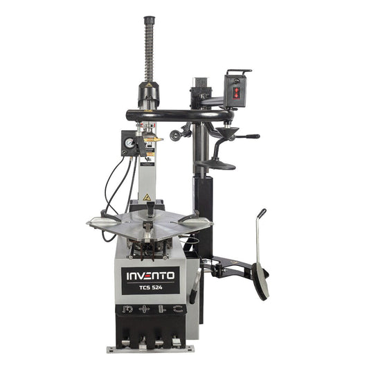 Automatická prezúvačka - vyzúvačka pneumatík s ramenom Runflat 24'', 380V, Invento