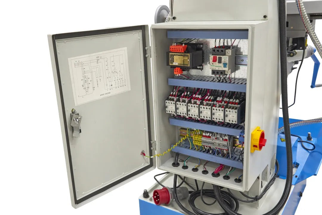 Profesionálna frézka a vŕtačka s veľkým stolom a digitálnym displejom BF 60 400V