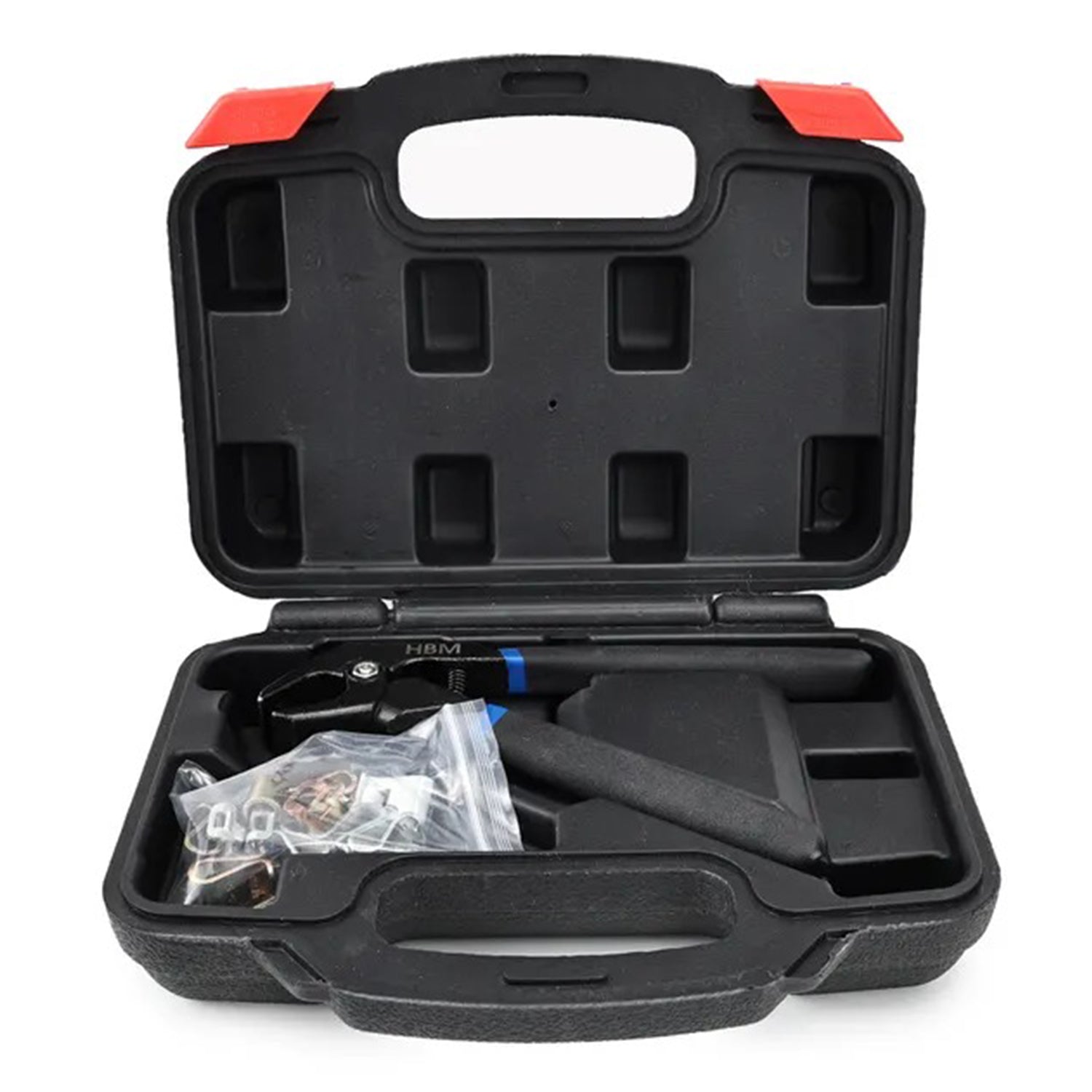 Kliešte a svorky na upevnenie plechu pri zváraní, 11 dielov HBM