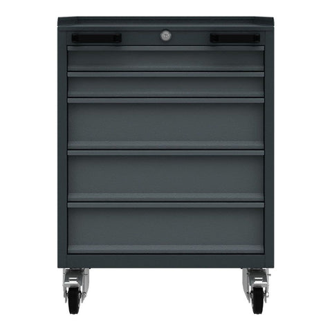 Mobilný dielenský vozík - skrinka na náradie s 5 zásuvkami 58 × 50 × 80cm