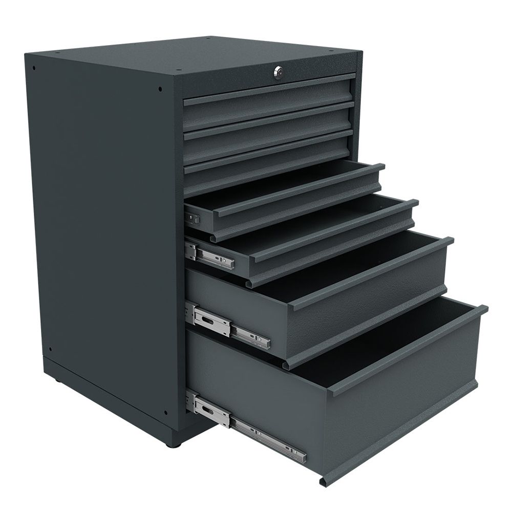 Dielenská skrinka so 7 zásuvkami - šuflíkmi 62 × 53 × 86cm