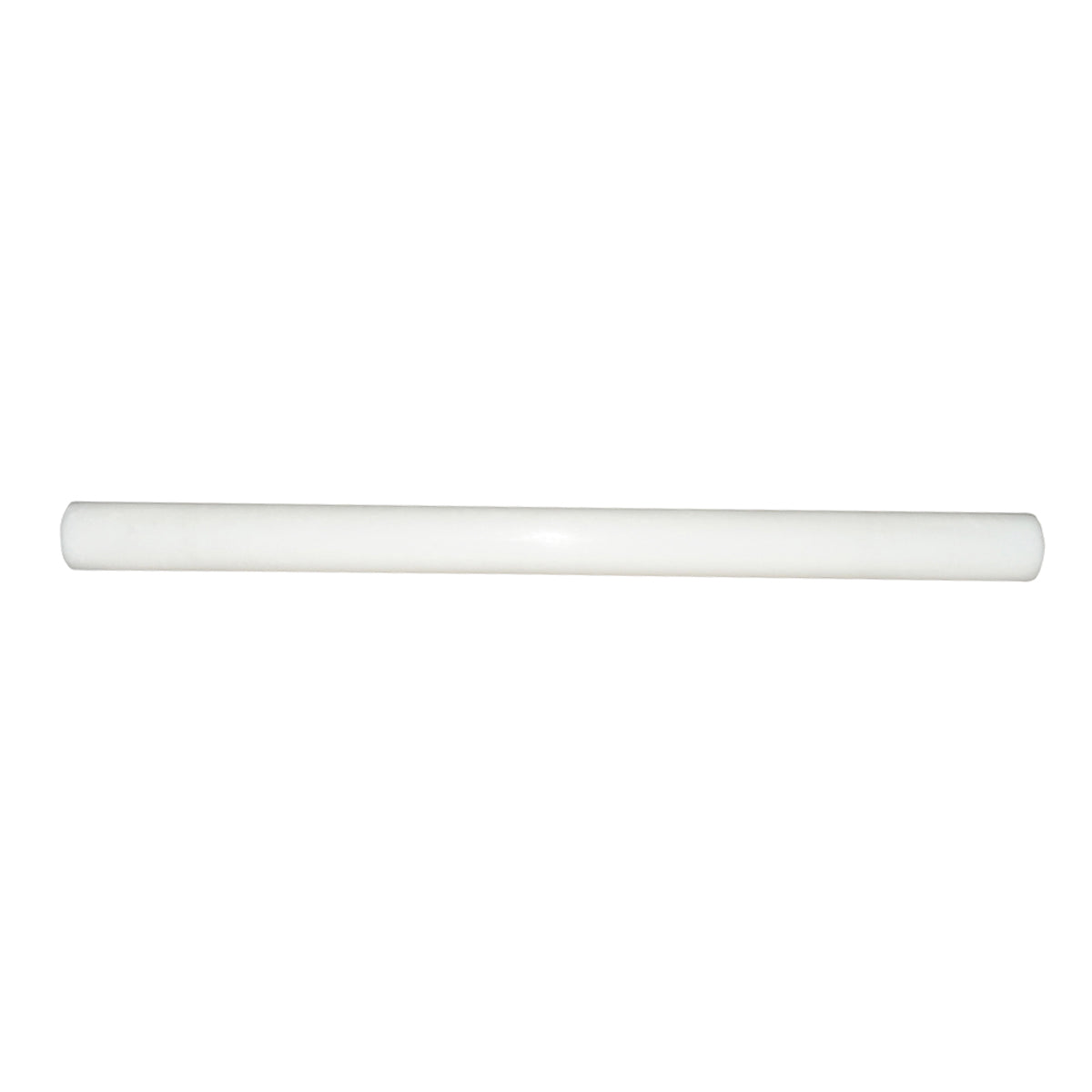 Biela polyamidová, polyoxymetylén-polyacetálová tyč POM 1000x70mm 5.83 KG