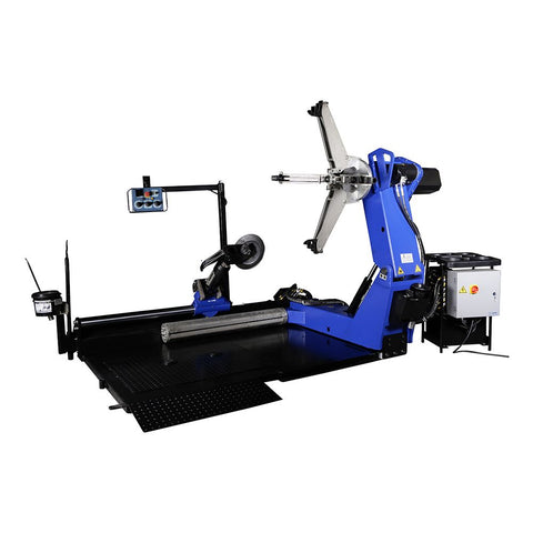 Automatická prezúvačka - vyzúvačka pneumatík nákladných automobilov do 60