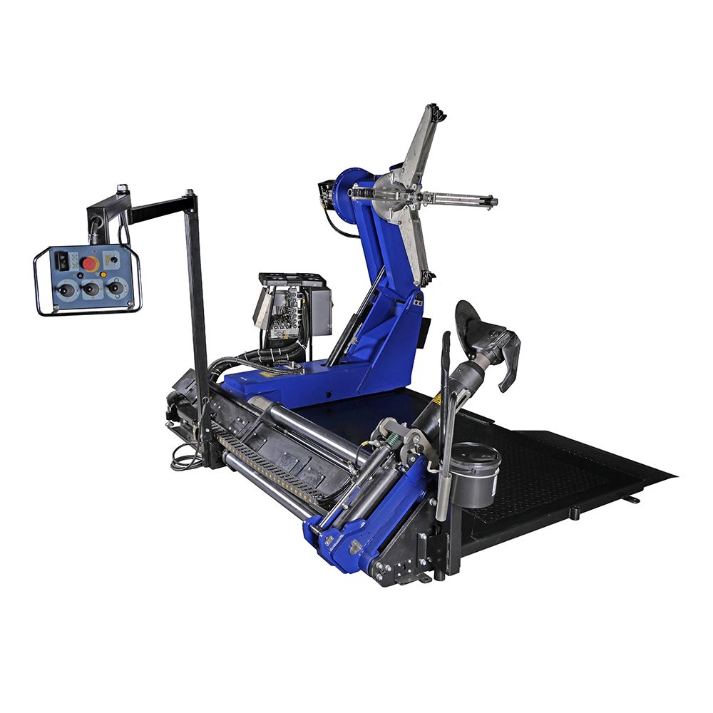 Automatická prezúvačka - vyzúvačka pneumatík nákladných automobilov do 60" BL360