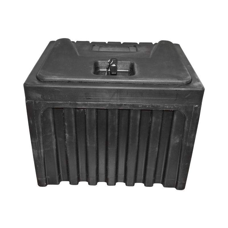 Box na náradie, z čierneho plastu 380x400x500 mm
