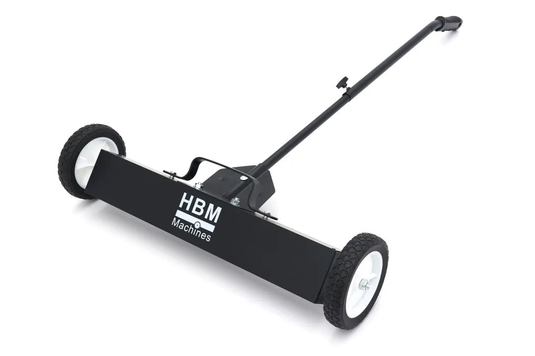 Magnetická metla s kolesami HBM