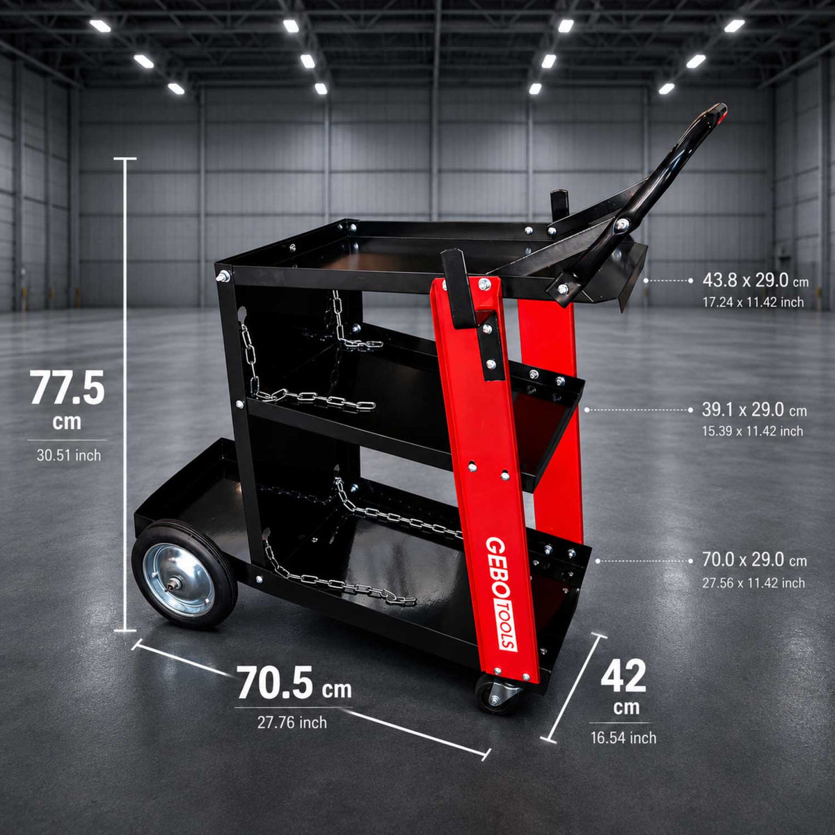 Zvárací vozík pre zváračku Premium Gebo Tools