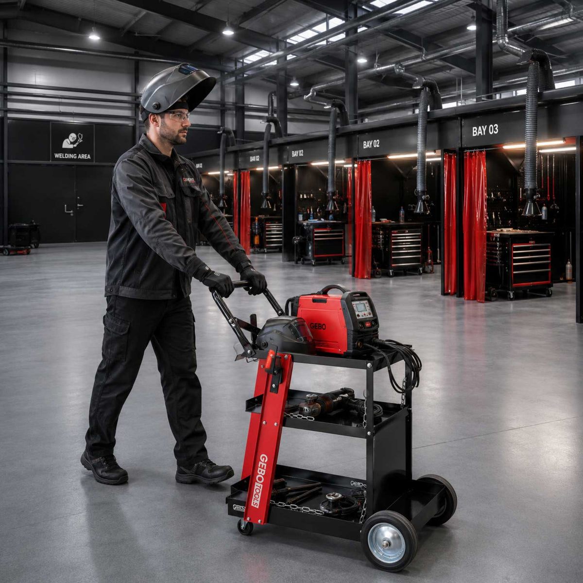 Zvárací vozík pre zváračku Premium Gebo Tools