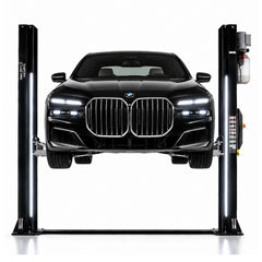 Dvojstĺpový zdvihák 4,5t s LED osvetlením, s automatickým odistením, elektrohydraulický 230V, Castex + olej zadarmo