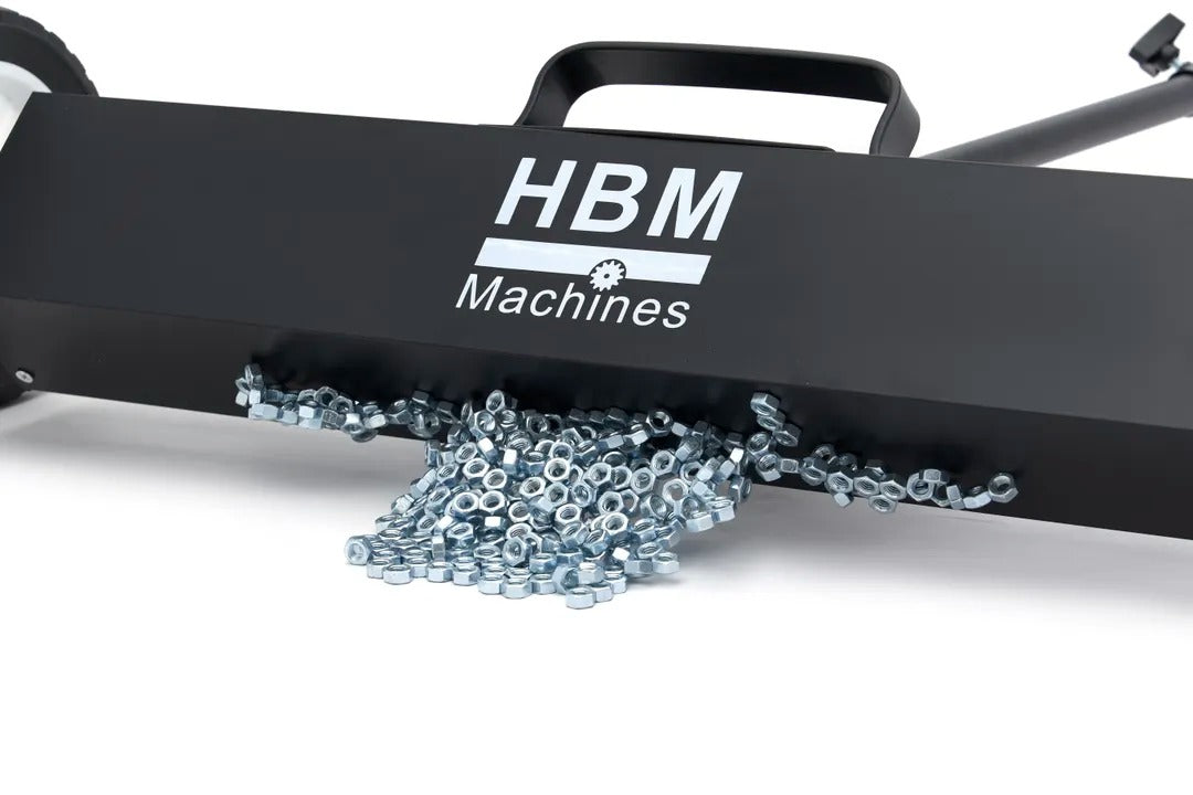 Magnetická metla s kolesami HBM