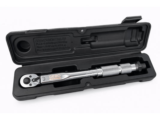 Momentový kľúč 1/4'', 5 - 25Nm, Gebo Tools