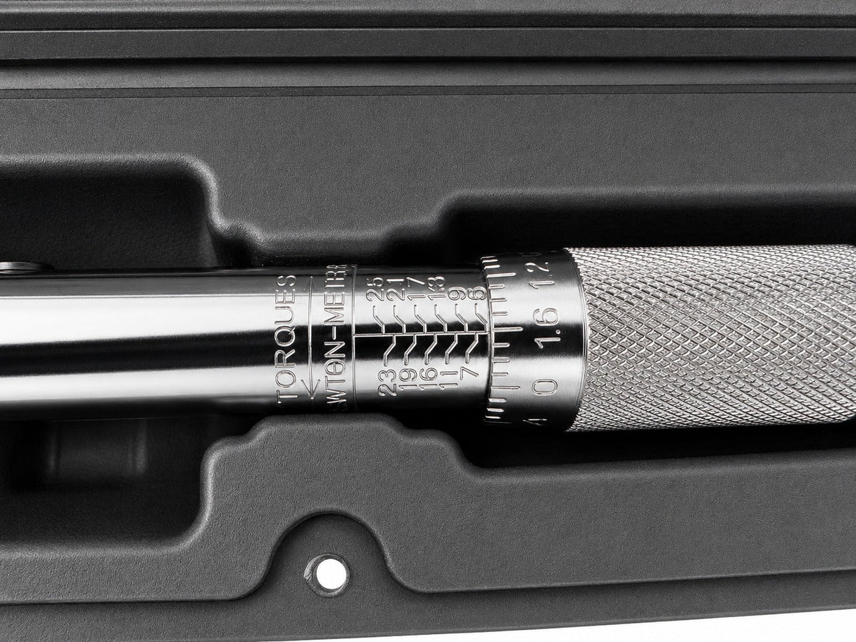 Momentový kľúč 1/4'', 5 - 25Nm, Gebo Tools