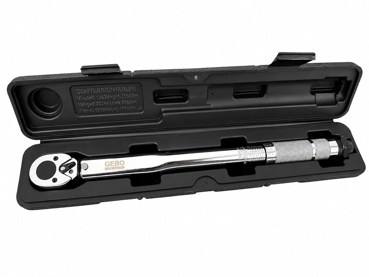 Momentový kľúč 3/8'', 19 - 110Nm, Gebo Tools