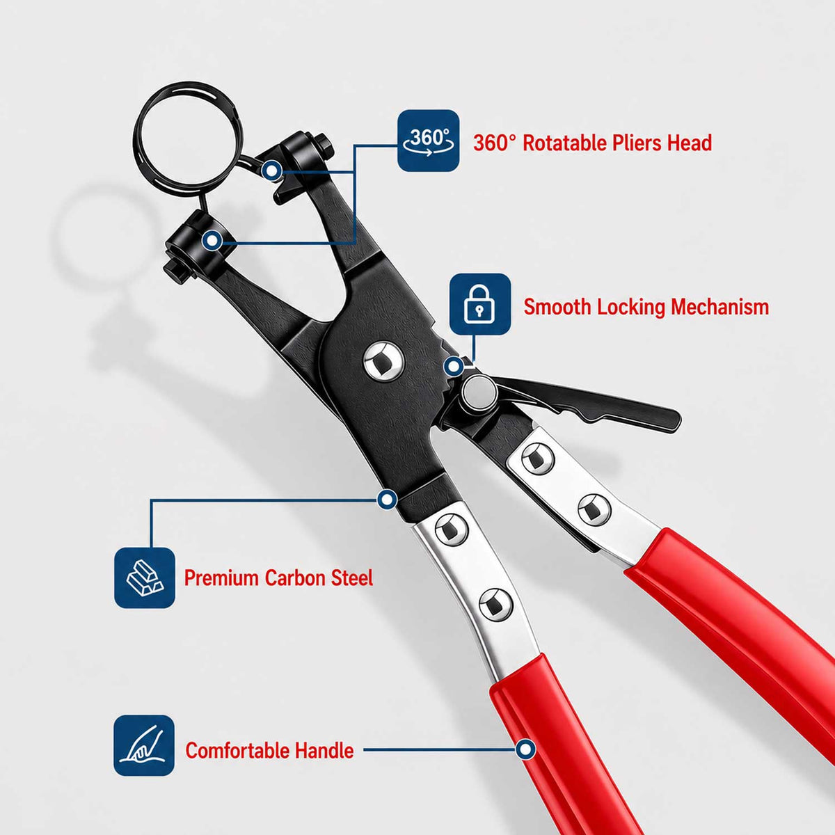 Kliešte na hadicové spony model 1 Gebo Tools