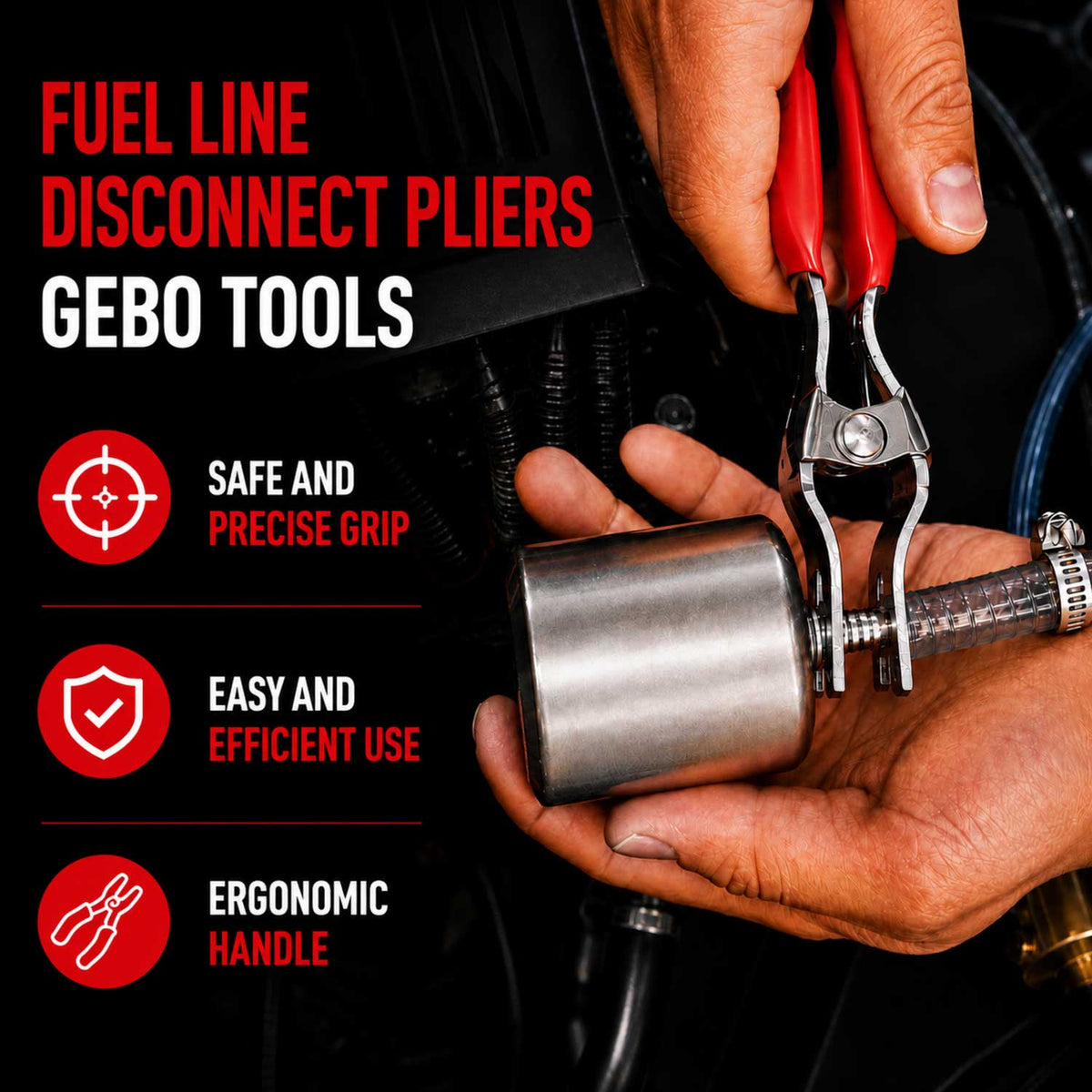 Kliešte na stiahnutie hadíc Gebo Tools