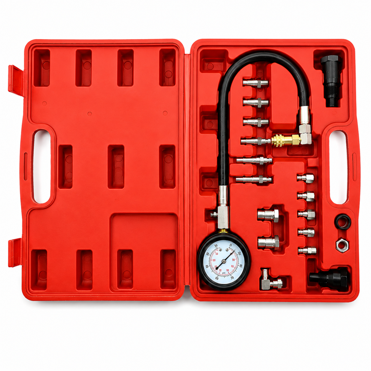 Tester kompresie - kompresiometer pre dieslové motory Gebo Tools