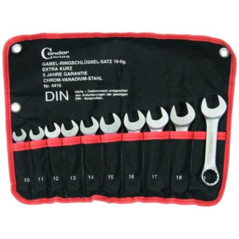 Sada kombinovaných očko-plochých kľúčov 10 - 19mm