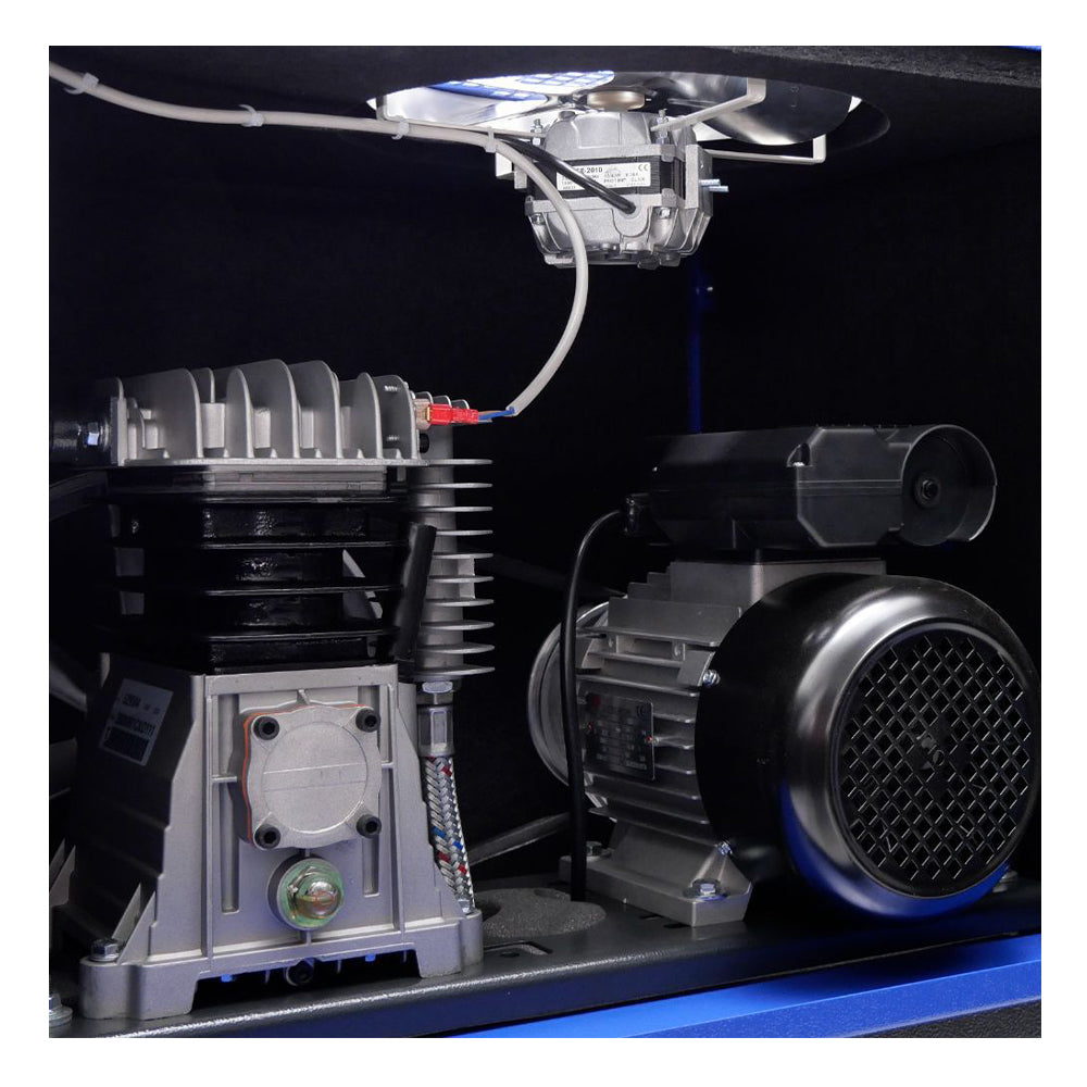 Tichý kompresor 2.2 kw 10 bar 200 l 230 v zionair