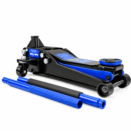 Hydraulický nízkoprofilový pojazdný zdvihák - žaba 3t, 75 - 500mm Geko