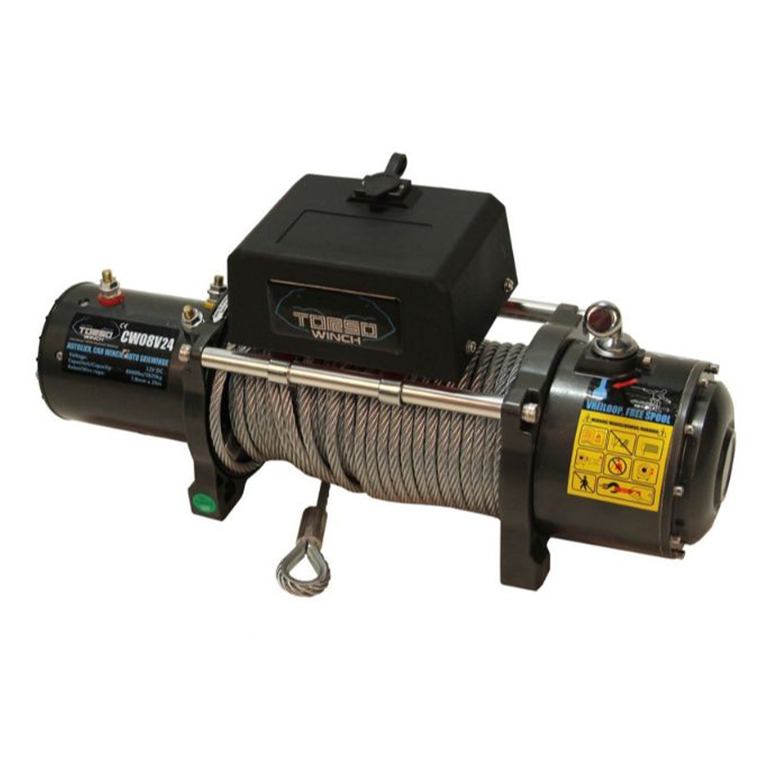 Elektrický lanový naviják 24V 3600kg