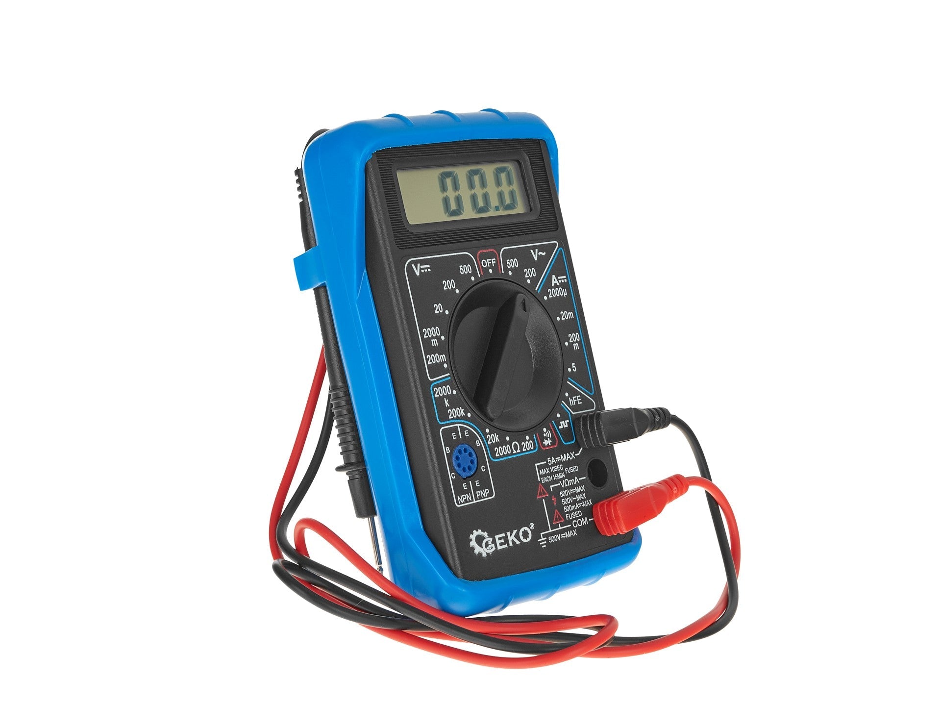 Digitálny multimeter so zvukovým signálom DC 0,2 - 500V AC 200 - 500V
