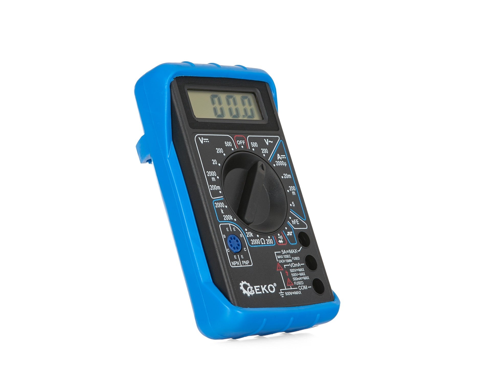 Digitálny multimeter so zvukovým signálom DC 0,2 - 500V AC 200 - 500V