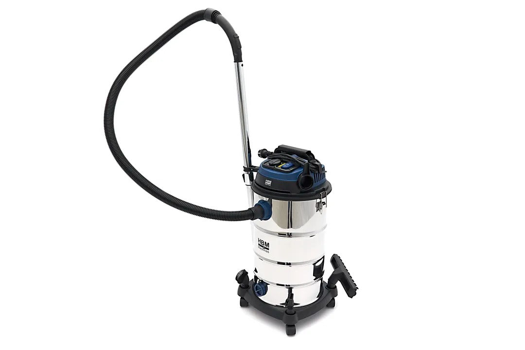 Profesionálny vysávač na suhé a mokré vysávanie, 1600W, 40l, kompaktný a tichý HBM