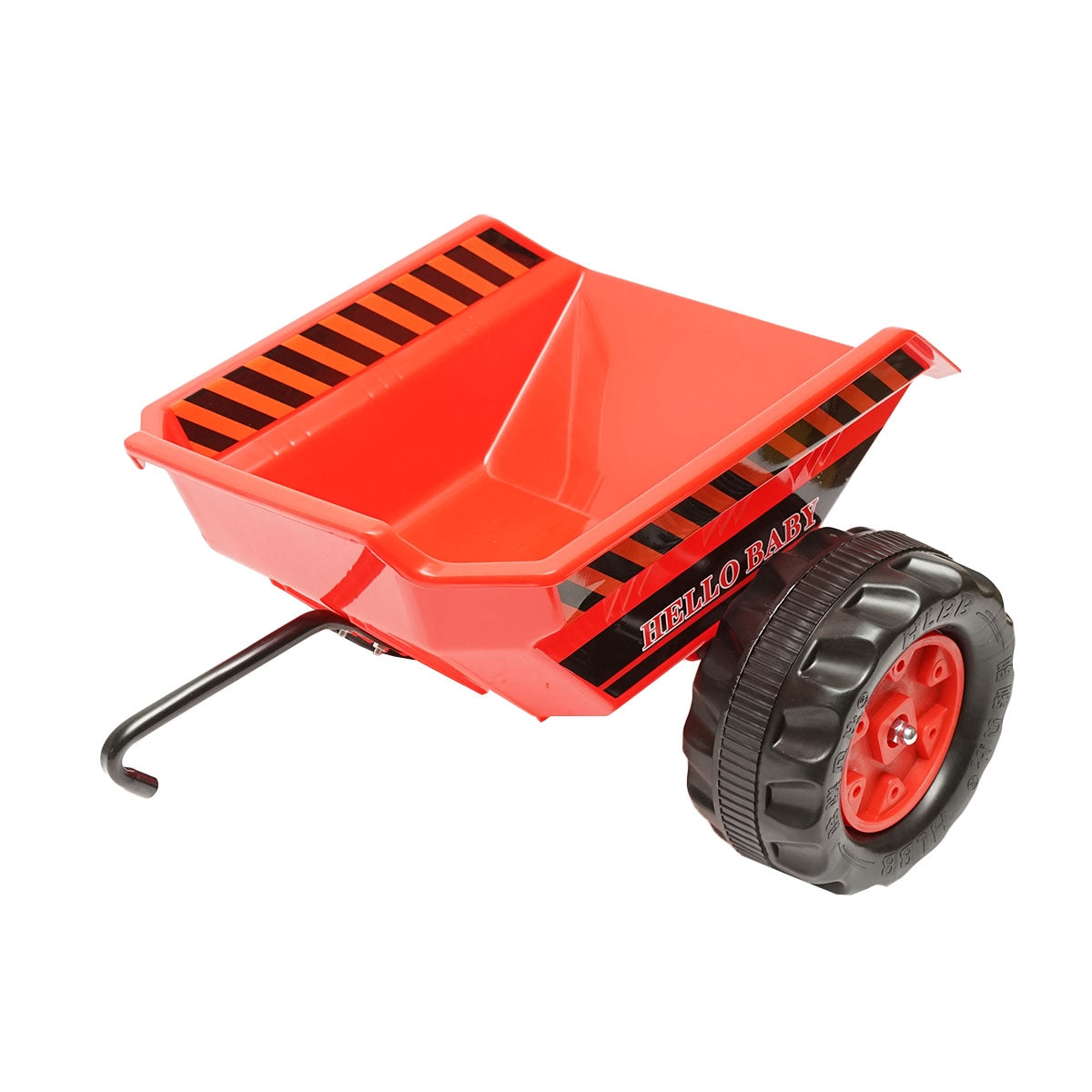Detský elektrický traktor s prívesom a batériou, 3 - 6 rokov, Hello Baby